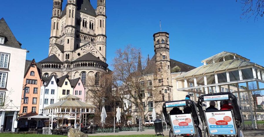 Cologne: Rickshaw Sightseeing Tour - Why a rickshaw works well in central Cologne