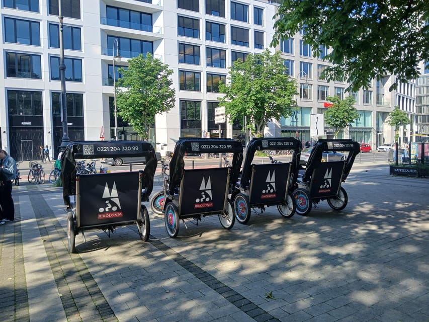 Cologne: Rickshaw Sightseeing Tour - Old Town streets and Cologne’s long past