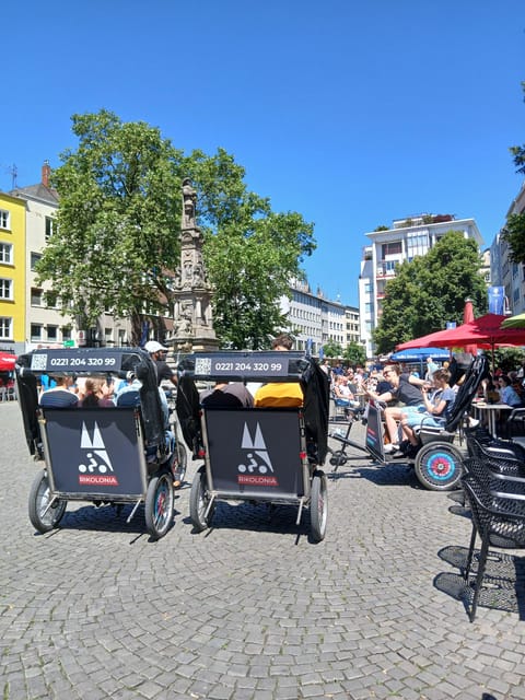 Cologne: Rickshaw Sightseeing Tour - The Rhine Boulevard and riverside Cologne