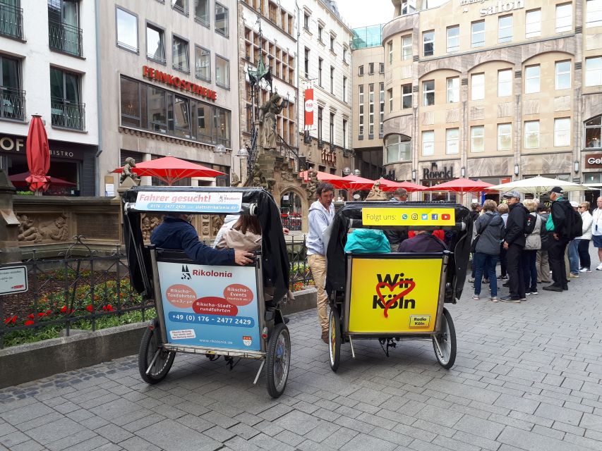 Cologne: Rickshaw Sightseeing Tour - Starting beside the Friedrich Wilhelm III statue