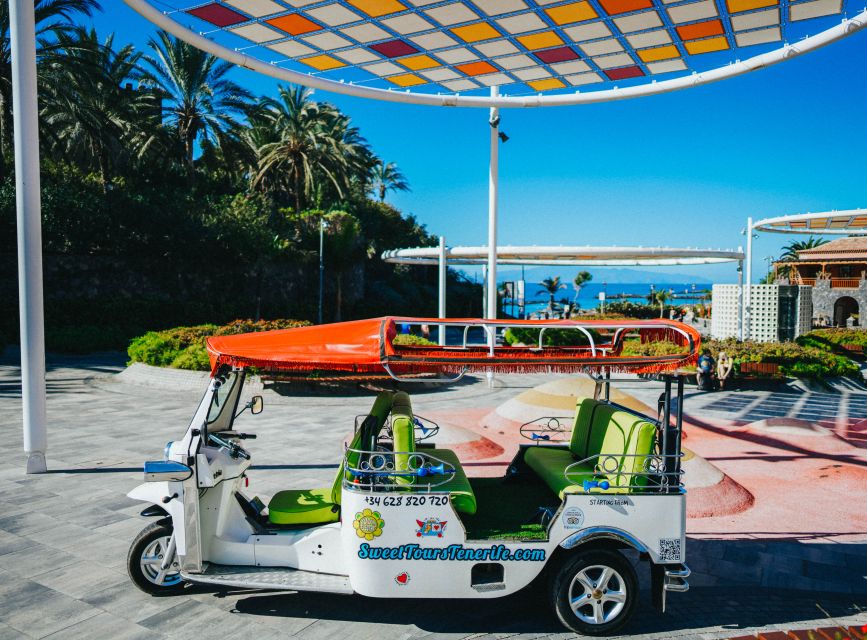 Costa Adeje: Tuk Tuk Tour - La Caleta and San Sebastián Church