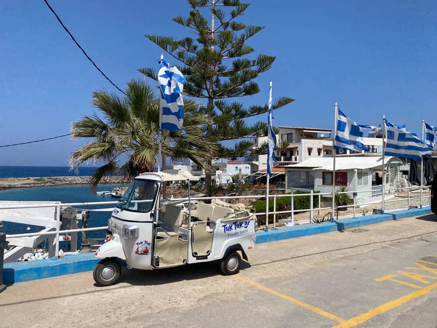 Crete: Malia, Potamos Beach, and Sissi Tuk Tuk Tour - Key points to know before booking