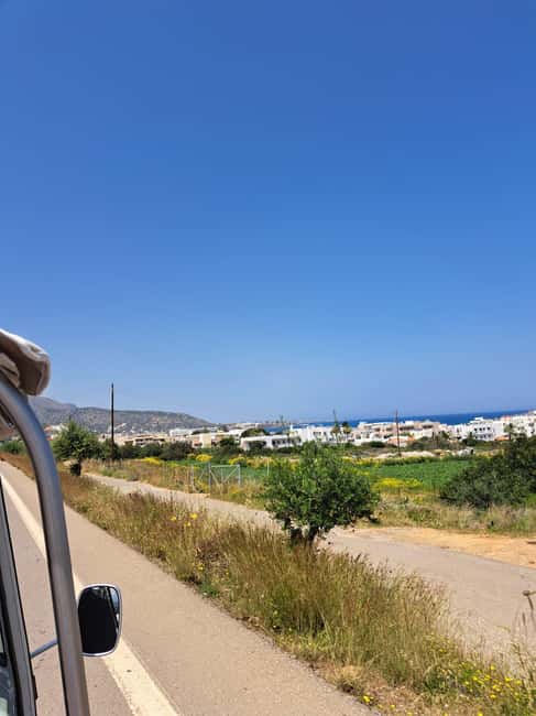 Crete: Malia, Potamos Beach, and Sissi Tuk Tuk Tour - Passing Malia Palace without entering