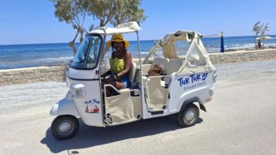 Crete: Private Tuk Tuk Tour of 7 Villages with Tastings