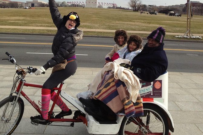 DC Rickshaw Monuments Tour - The Lincoln Memorial as the main event