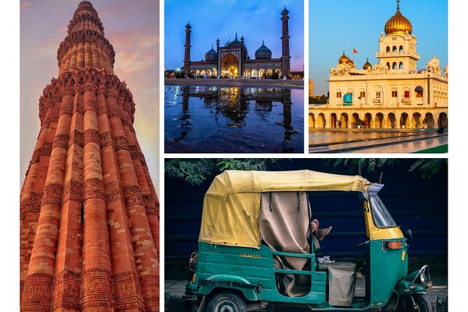 Delhi Tour with Tuk Tuk Rikshaw Experience - Red Fort from the outside