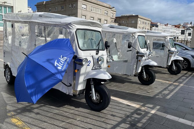 Discover Coruña 1 hour Private Tour in Tuk tuk - San Antón Castle and the port’s working side