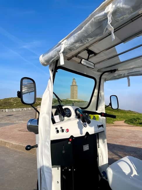 Discover Coruña: 60-Minute Private Tuk-Tuk Tour - San Antón Castle and the city’s seafront character