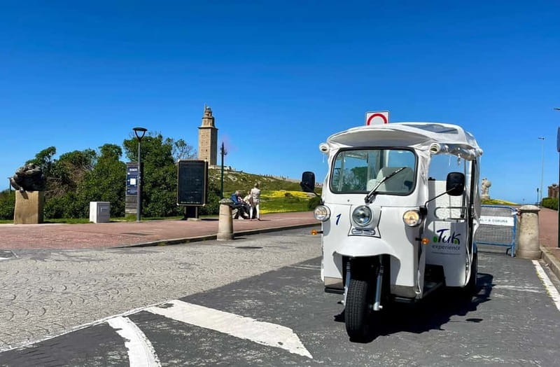 Discover Coruña: 60-Minute Private Tuk-Tuk Tour - Méndez Núñez Gardens and the return route