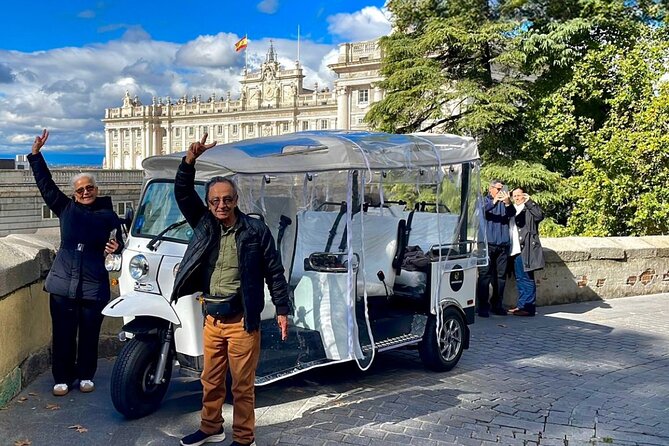 Discover Madrid in a Fun & Eco-Friendly Tuk-Tuk – Private Tour - The Royal Palace, Almudena Cathedral, and Teatro Real