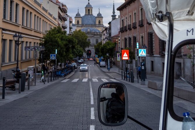 Discover Madrid in a Fun & Eco-Friendly Tuk-Tuk – Private Tour - Templo de Debod and Madrid’s wider views
