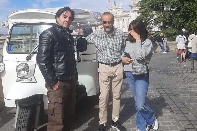 Discover Madrid in Tuk Tuk - From Calle de Vergara to the Royal Palace