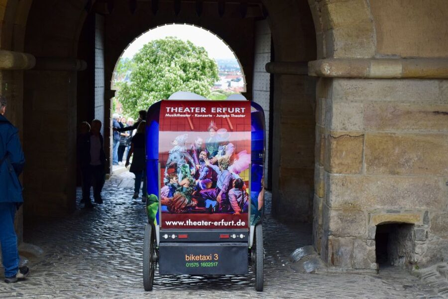 Erfurt: Guided Petersberg Citadel Tour by E-Rickshaw - First Views from the Petersberg Plateau