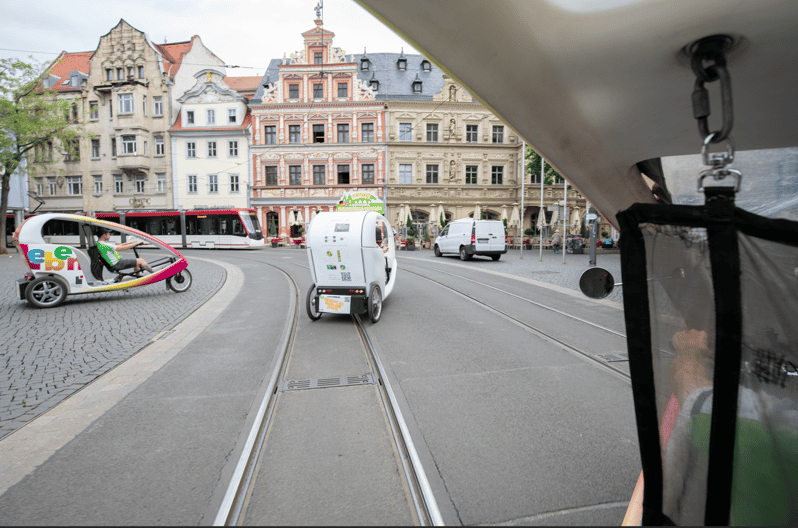 Erfurt: Private Guided Classic Old Town E-Rickshaw Tour - Comfort, weather, and accessibility