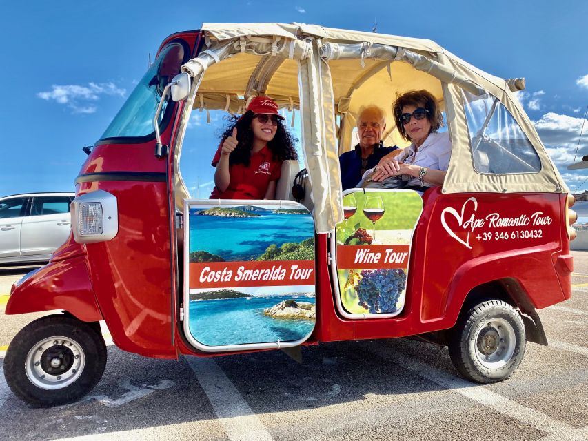 Exclusive Private Tuk-Tuk Tour with Pittulongu Beach Stop - Starting at Molo Brin in Olbia