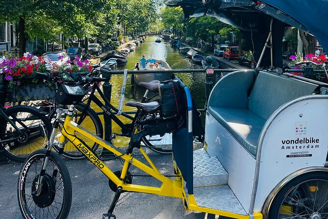 Explore Amsterdam in 75 Minutes – Pedicab Rickshaw City tour - Quick points to know before you book