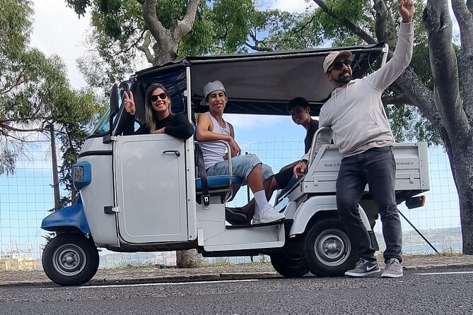 Explore Lisbon aboard our fun tuk tuk - Starting at Praça do Comércio