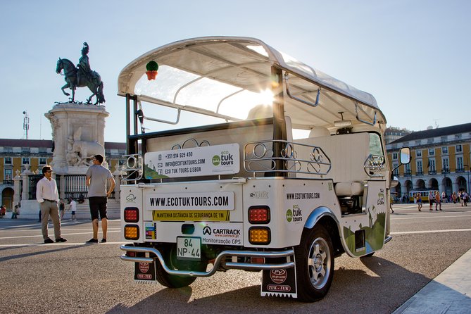 Explore Lisbon by Tuk Tuk: History and Viewpoints - Begin at Praça do Comércio and Lisbon’s riverfront