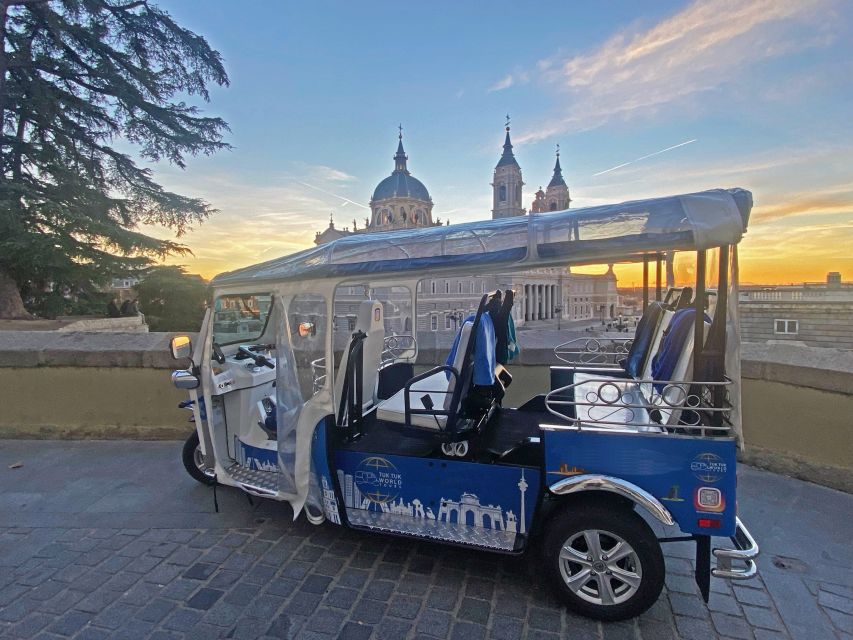 Explore Madrid’s Top Sights on an Electric Tuk-Tuk Tour - The Royal Palace and Almudena Cathedral