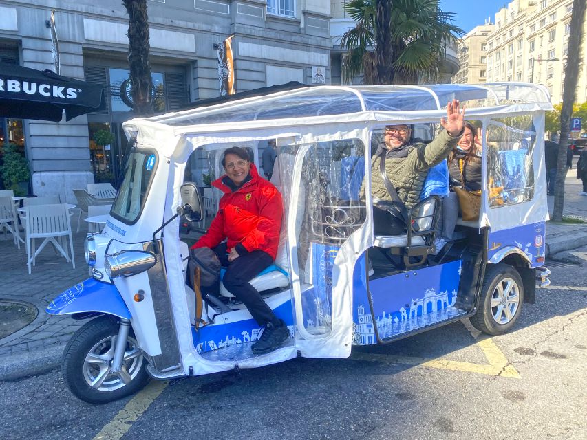 Explore Madrid’s Top Sights on an Electric Tuk-Tuk Tour - From Neptune Fountain to the Paseo del Prado