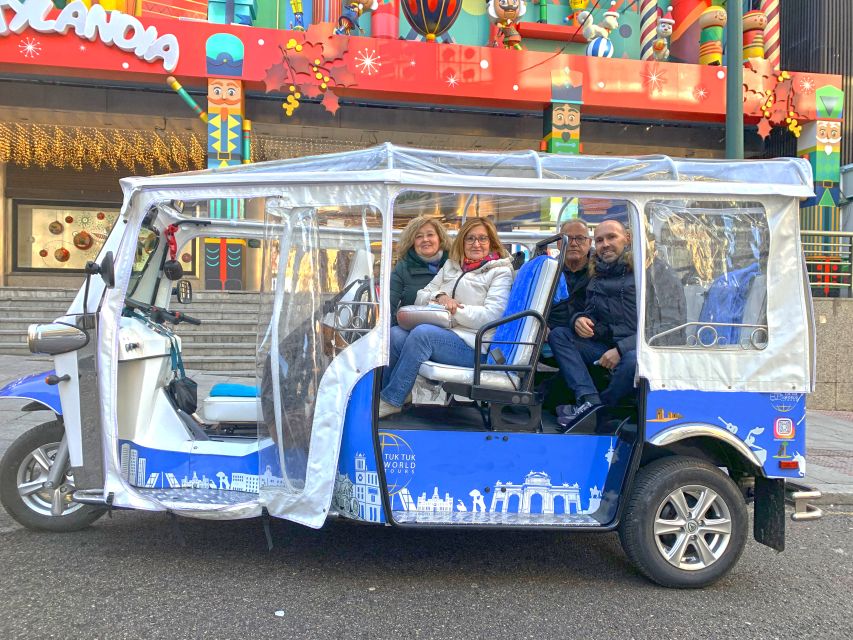 Explore Madrid’s Top Sights on an Electric Tuk-Tuk Tour - Cibeles Fountain and Puerta de Alcalá