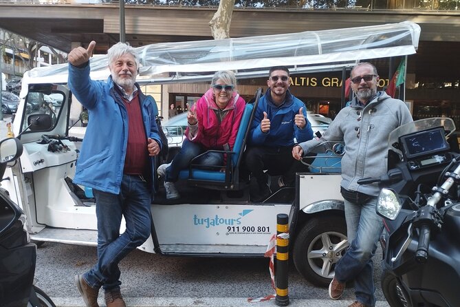 Explore the City in Style Lisbon on Electric Tuk Tuk - São Vicente, Feira da Ladra, and the National Pantheon