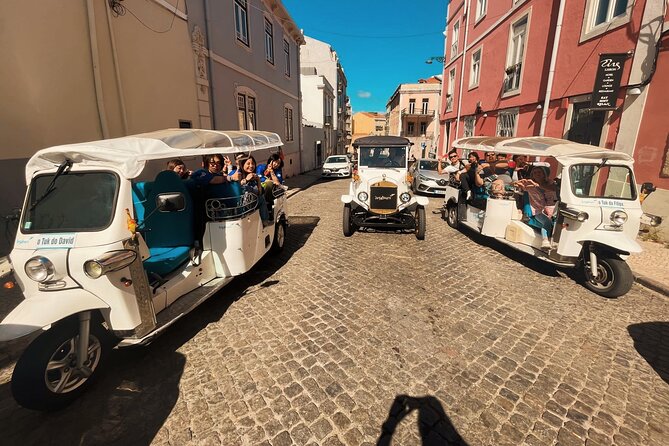 Explore the City in Style Lisbon on Electric Tuk Tuk - Largo do Carmo brings earthquake history into the open