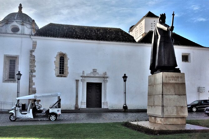 Faro City and Beach Tour on Electric Tuk tuks - From Manuel Bívar Garden into Faro’s old town