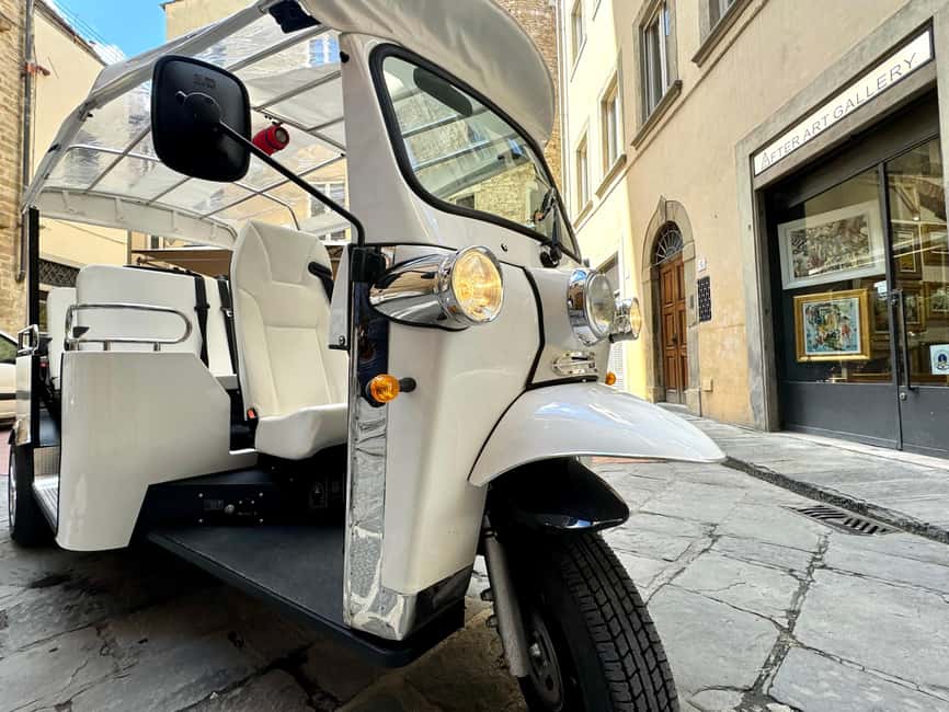 Florence: Electric Tuk-Tuk or Golf Cart City Tour - Why a golf cart makes sense in Florence