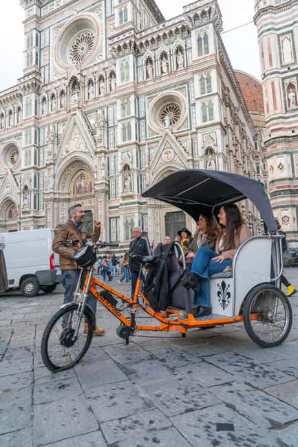 Florence: Private Transport by Rickshaw - Why a rickshaw works so well in Florence
