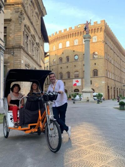Florence: Private Transport by Rickshaw