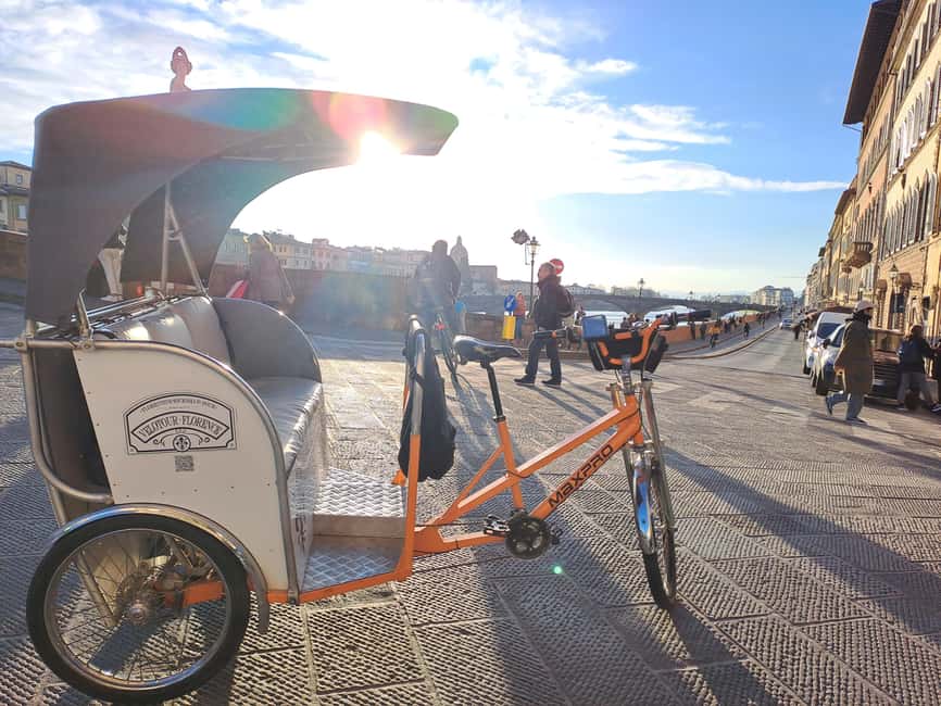 Florence: Private Transport by Rickshaw - Who will enjoy this most?