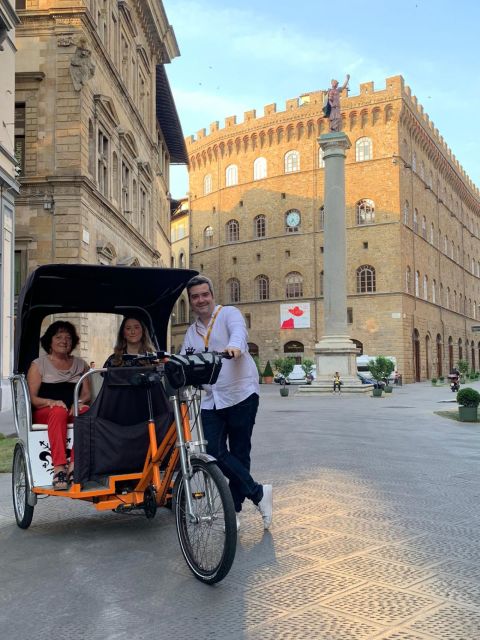Florence: Private Transport by Rickshaw - Starting at Santa Maria Novella