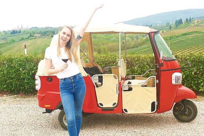 From Florence:Tuscany Tuk Tuk with Lunch, Wine & San Gimignano - Is $360.46 per person fair value?