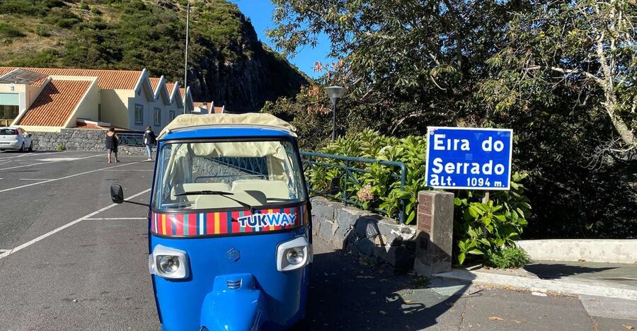 From Funchal: Madeira Nuns Valley Sightseeing Tuk-Tuk Tour - Eira do Serrado and the valley below