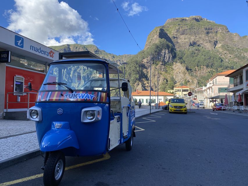 From Funchal: Madeira Nuns Valley Sightseeing Tuk-Tuk Tour - Pico dos Barcelos at 355 metres
