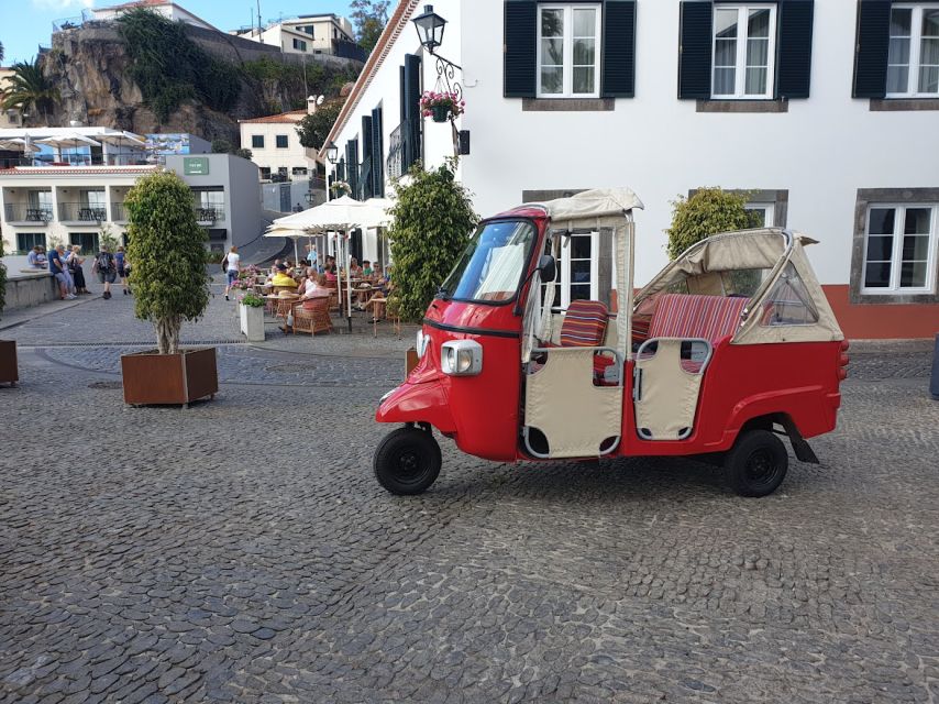 From Funchal: Tuk Tuk Tour to Camara de Lobos and Cabo Girao - Câmara de Lobos, boats, and a slower walk