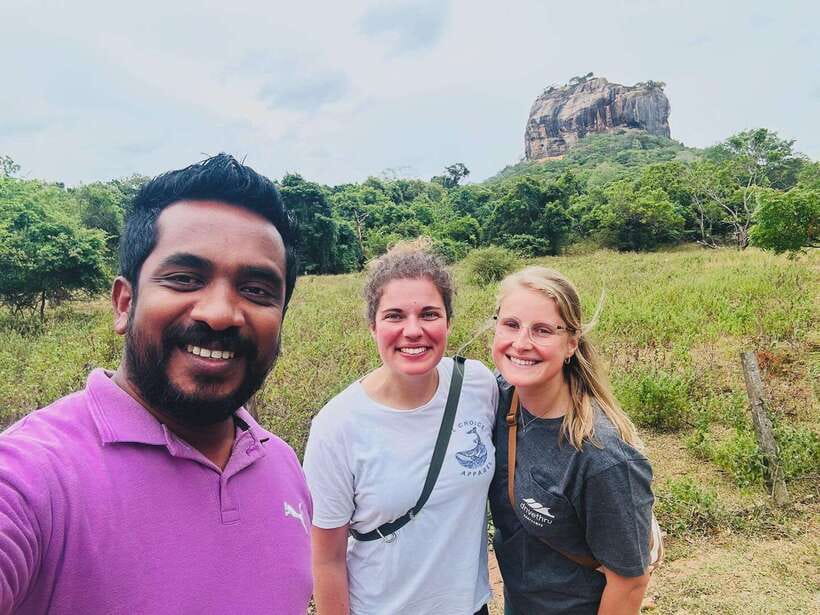 From Kandy: Sigiriya and Pidurangala Rock Tuk Tuk Safari - Dambulla’s painted caves and Golden Temple