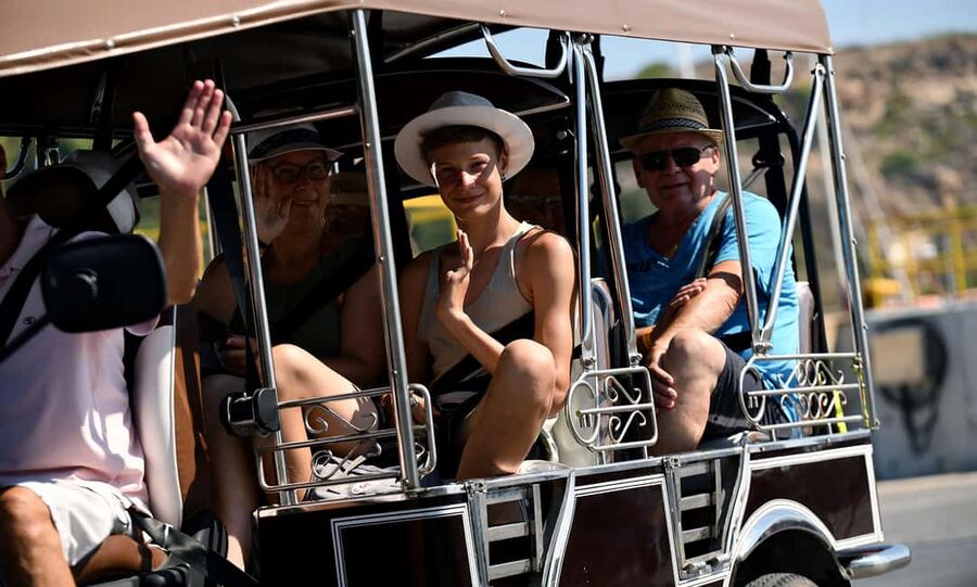 From Malta: Gozo Tuk-Tuk Tour with Comino Mini Cruise - A full Gozo day without driving