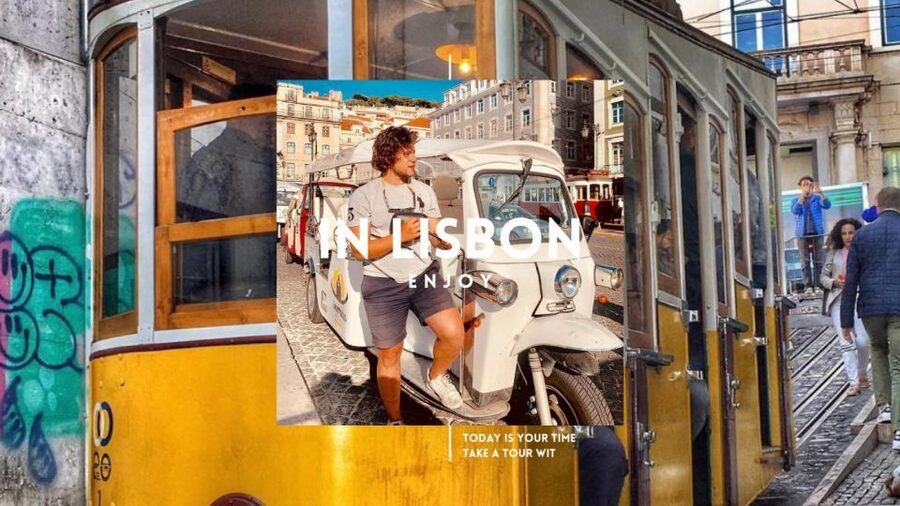 Full day in Lisbon with Tuk-Tuk - Starting at Praça da Figueira and entering old Lisbon
