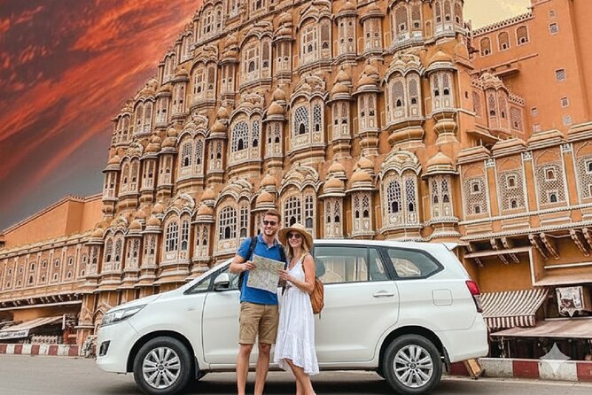 Full Day Private Sightseeing Tour by Tuk Tuk or Car - City Palace in the center of Jaipur