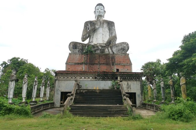 Full/Half Day Tuk TuK: Handicrafts Bambootrain Killing&Bat Caves - Rice fields, villages, and the suspension bridge