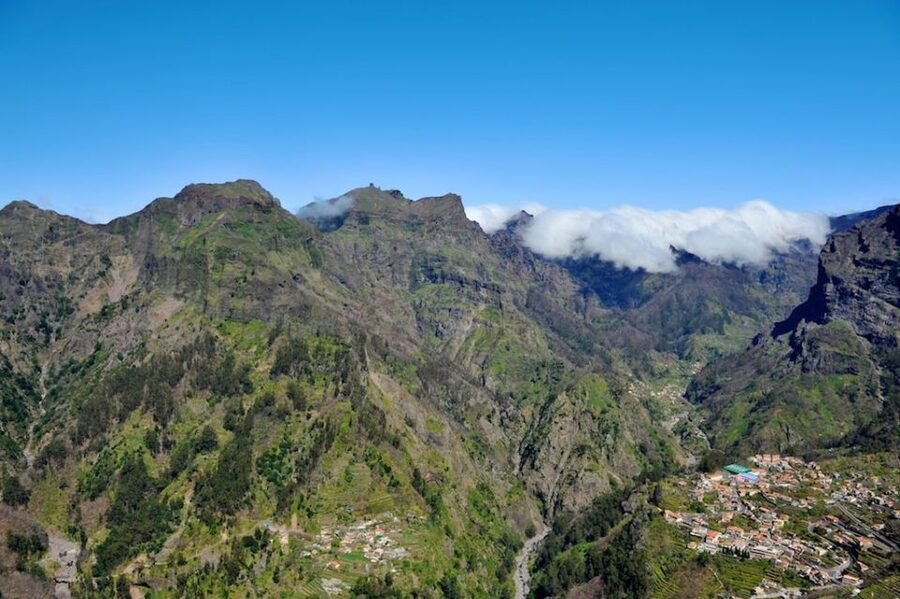 Funchal: Eira do Serrado Nun´s Valley viewpoint tuk tuk Tour - Looking into Nun’s Valley from Eira do Serrado
