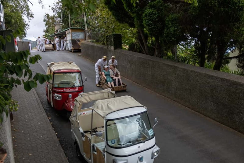 Funchal: Guided Tuk Tuk Tour to Toboggan Rides & Old Town - Marmeleiros viewpoint: five minutes well spent