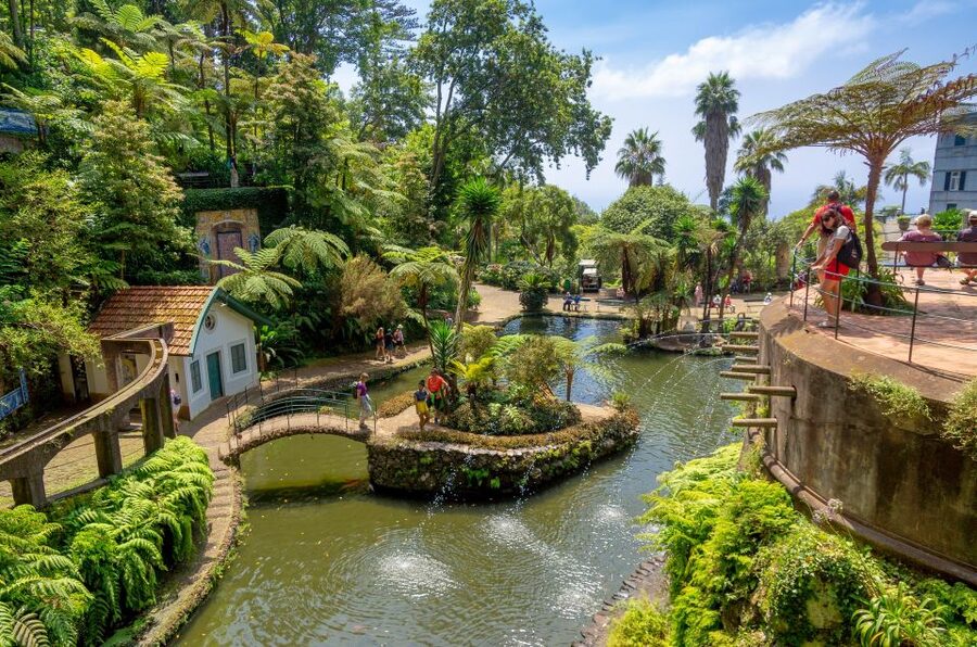 Funchal: Monte Palace Tropical Gardens Tuk Tuk Tour - Views across Funchal and the Atlantic