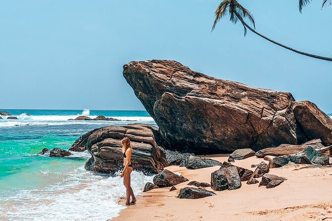 Galle City Sightseeing Tour by Tuk Tuk - Stilt fishermen along the coast