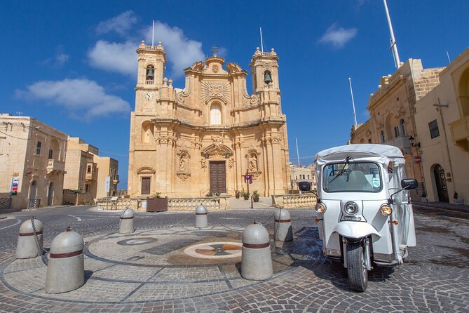 Gozo All Inclusive Chauffeured Tuk Tuk Day Tour - Blue Lagoon - Ta’ Pinu National Shrine