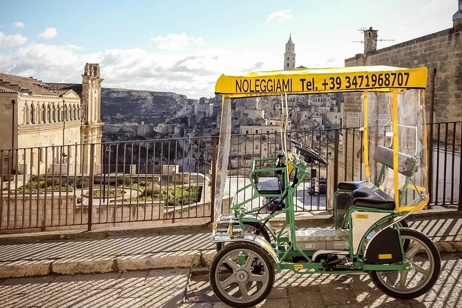 Grand Tour of the Stones in Electric Rickshaw - Matera Cathedral and the short church visit