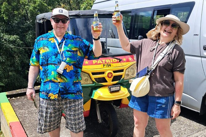 Grenada Tuk Tuk Adventure - Grand Anse Beach: the longest stop