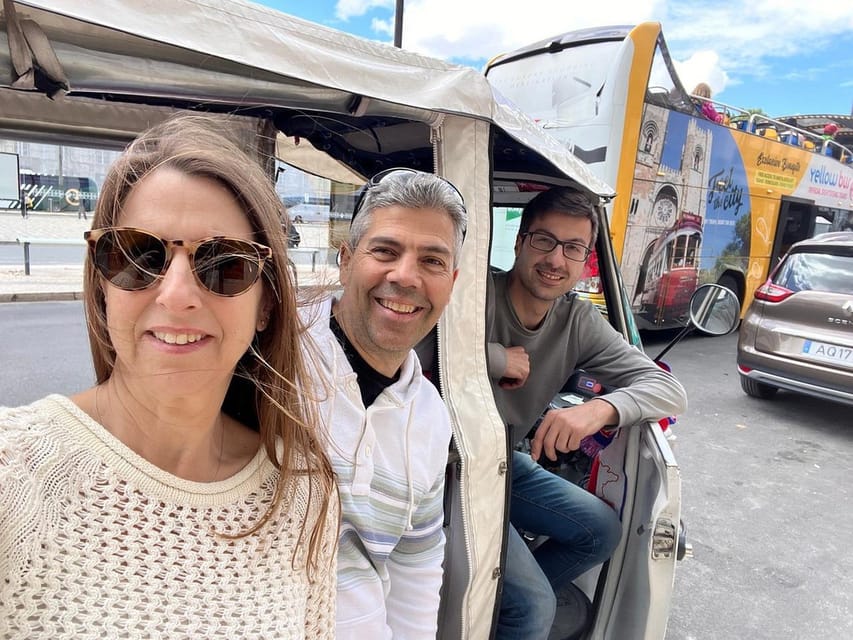 Guided Electric Piaggio Tuk-Tuk Tour of Historic Lisbon - São Pedro de Alcântara finishes with another wide view